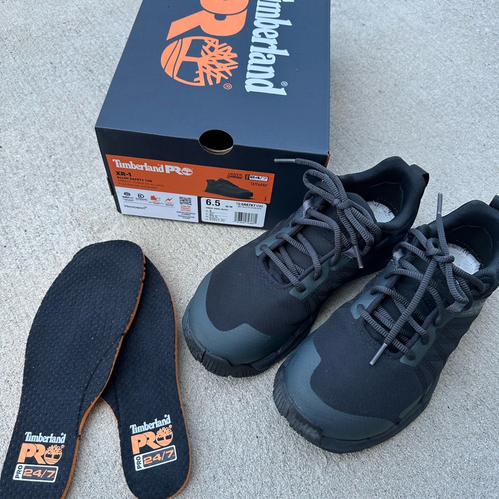 Timberland PRO Women’s alloy safety toe Black Shoes